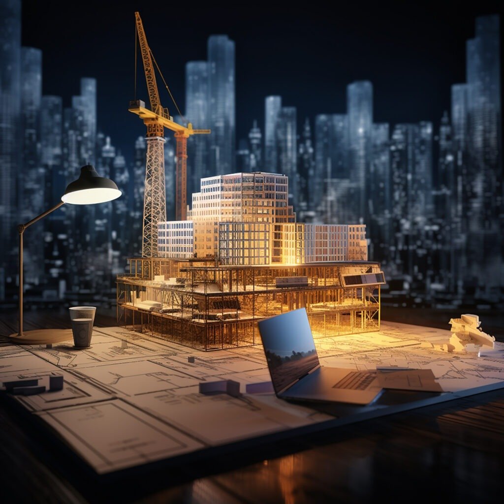 innovative concept architect desk architectural project